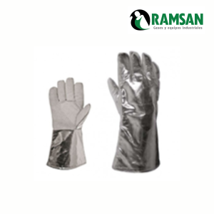 GUANTE PARA SOLDADOR LAMINADOS (ALUMINIO)